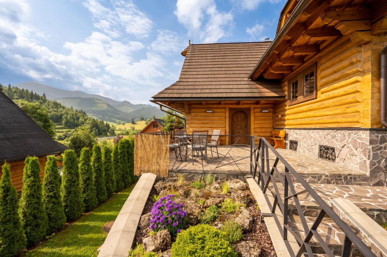 Wellness Drevenica Zuberec, 3 Apartmany, 2 Studia, Tatranske Stity Z Terasy Exterior photo